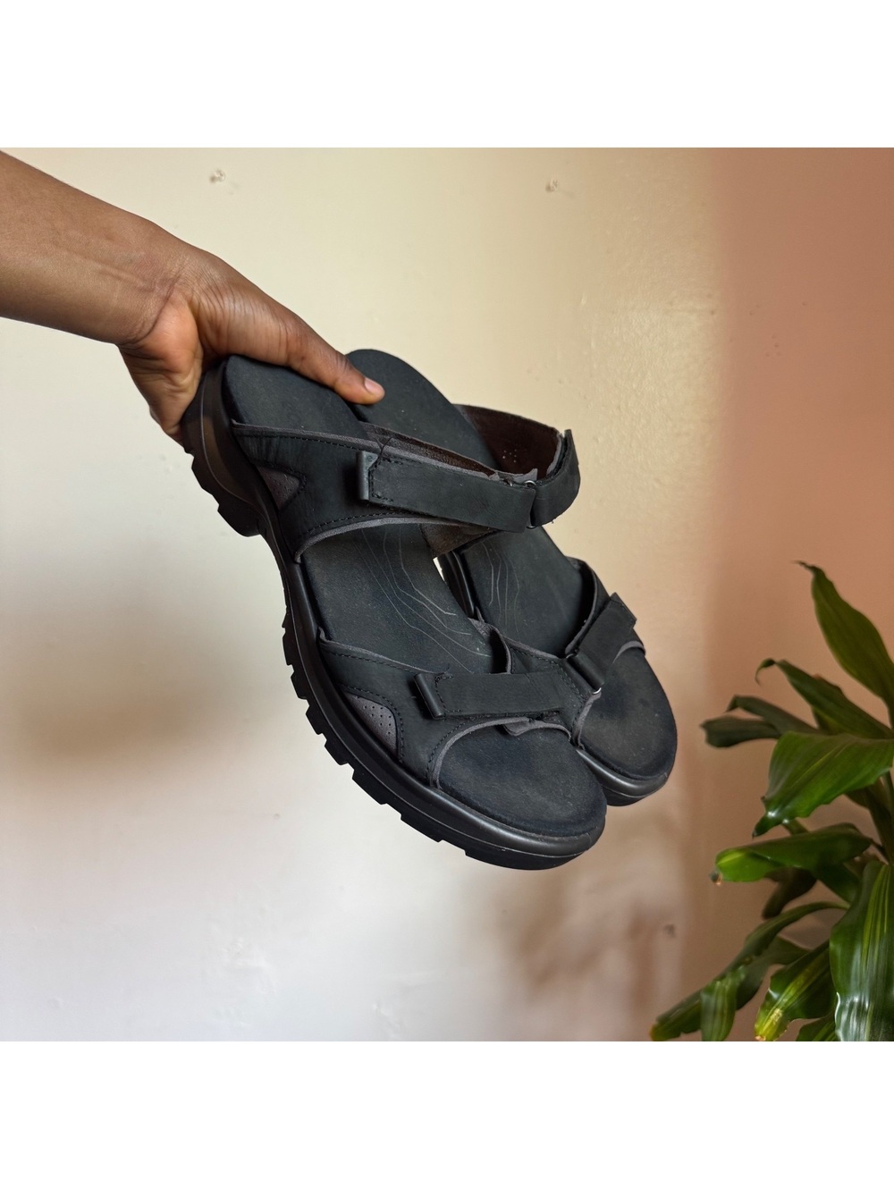 Ecco Offroad Yucatan Gorpcore Hiking leather women’s sandals EU 43 US 11.5